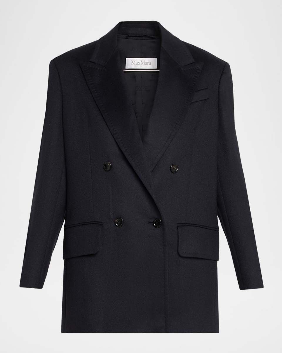 Olimpia Double-Breasted Wool Jacket